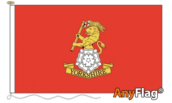 Yorkshire Regiment Red Custom Printed AnyFlag®